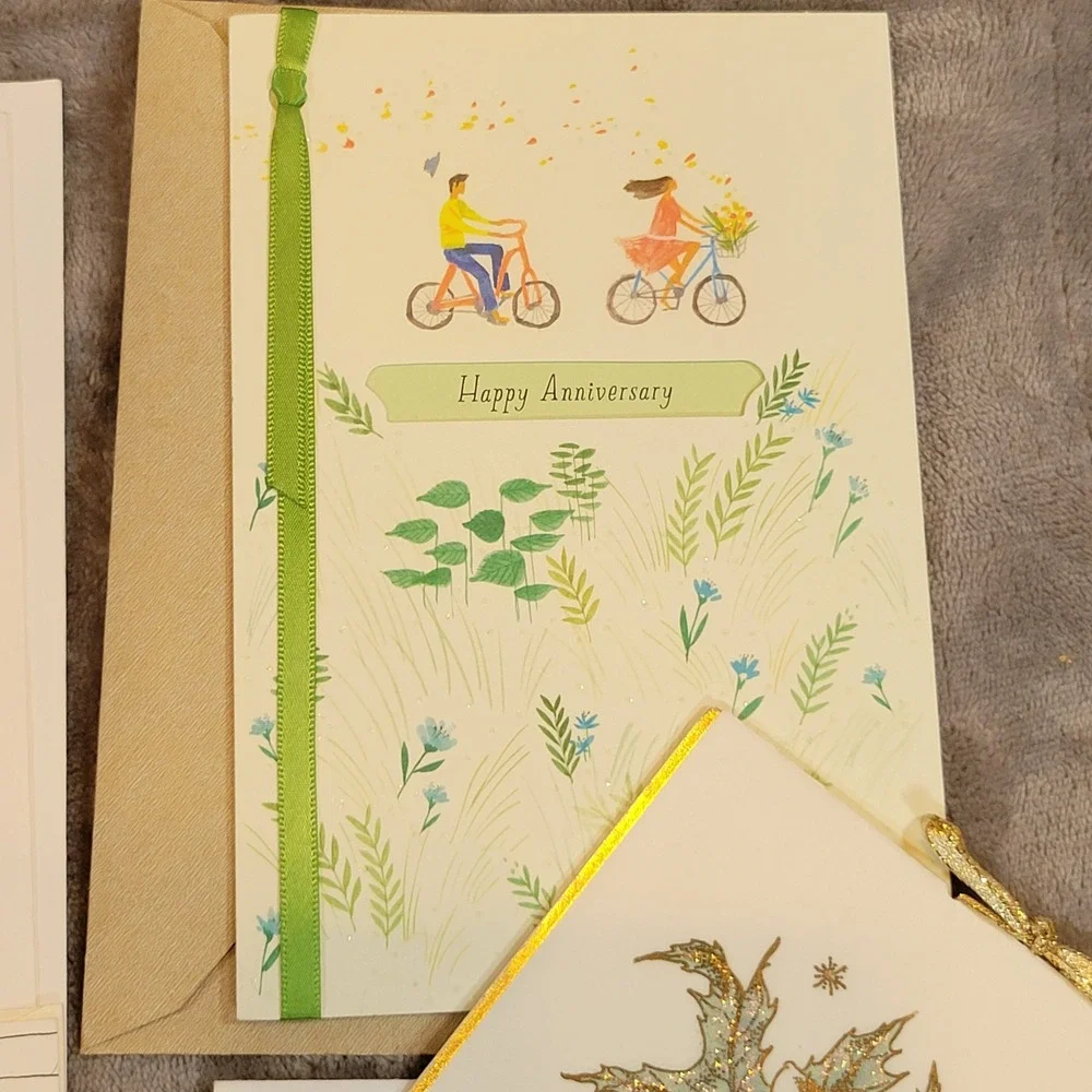 Vintage Greeting Card Lot 12pc+ Multicolor Animal Nature Whimsical Blank